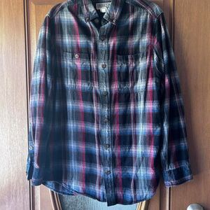 Duluth-trading-company Men's flannel Shirt medium EUC